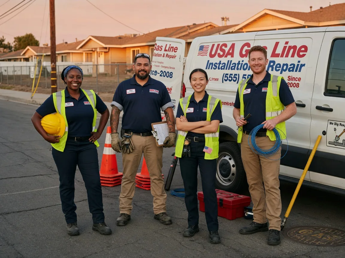 Gas Line Installation company in Fort Cobb, OK